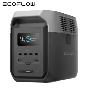 ECOFLOW DELTA 3 1500 1536Wh Portable Power Station 1800W Outdoor Solar Generator - Picture 1 of 7