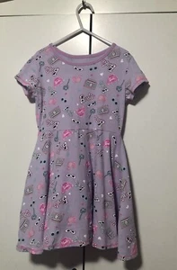 Barbie Girls Short Sleeve Dress Size S - Picture 1 of 2