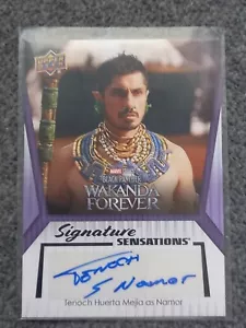 2024 UPPER DECK MARVEL STUDIOS SERIES 2 TENOCH HUERTA MEJIA AS NAMOR AUTO - Picture 1 of 2