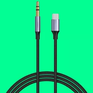 USB C to 3.5mm Audio Car Stereo Aux Cord Jack Cable f Samsung Galaxy Note 20 USA - Picture 1 of 1