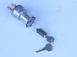 1947 1948 47 48 FORD CAR IGNITION SWITCH WITH KEYS & TUMBLER SET NEW - Picture 1 of 5