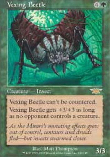 4x Vexing Beetle ~ Moderately Played Legions MTG Magic x4 4 UltimateMTG Playset  - Image 1 of 1
