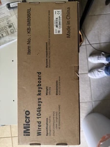 iMicro KB-IM898RL Wired Keyboard - Picture 1 of 1