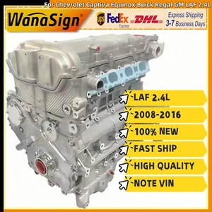 Long Block Engine Assembly For Chevrolet Captiva Equinox Buick Regal GM LAF 2.4L - Picture 1 of 10