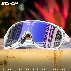 Bike Cycling Photochromic Sunglasses Outdoor Sports Fishing Hiking Glasses UV400 - Picture 1 of 36
