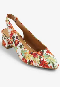 The Mea Slingback von Comfortview Gr. 8,5 WW Orange Blossom - Bild 1 von 5