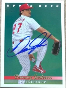 Danny Jackson Autographed 1993 Upper Deck #753 - Picture 1 of 1