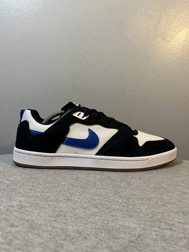 Scarpa da skateboard Nike Alleyoop SB bianca Team Royal da uomo taglia 12 CJ0882 104