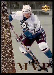 1996-97 Collector's Choice MVP Paul Kariya #UD10