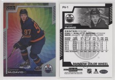 2020-21 O-Pee-Chee Platinum Rainbow Color Wheel Photo Variations Connor McDavid