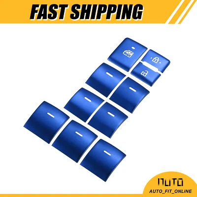 Tapa de botón interruptor ventana coche DIEZ personalizada para Toyota C-HR 2018-2022 Foto 1 de 4