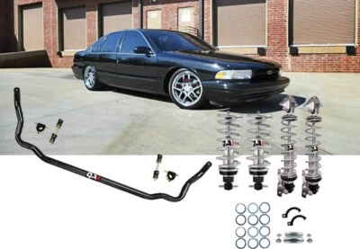 Kit de manejo de vehículos Chevrolet Impala 1991 1996 QA1 con amortiguadores Coilover ajustables Foto 1 de 4