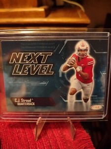 CJ Stroud 2023 Sage NEXT LEVEL RC Rookie #81 *OSU Buckeyes *Houston Texans QB