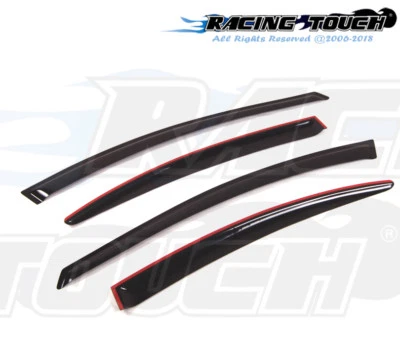 Para Dodge Intrepid 98-04 Gris Oscuro Fuera de Canal Ventana Visera Protector Solar 4 un. Foto 1 de 4