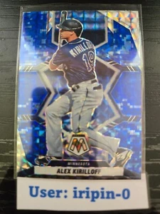2022 Panini Mosaic Blue Camo Prizm Alex Kirilloff #85 - Picture 1 of 2