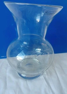 Glasvase Formano Mundgeblasen Mit Gravur - Bild 1 von 4