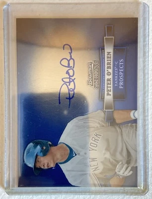 2012 Bowman Sterling Prospect Autographs #PO Peter O’Brien - Image 1 of 2