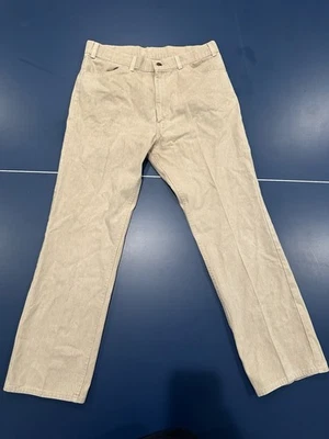 Vintage Levi's With A Skosh More Room Pants Men's 36x30 Khaki 1980’s Made In USA - Image 1 of 4