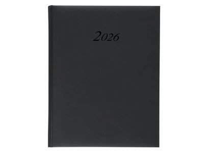 1 Buchkalender Wochenplaner 2026 in ca A5 Schwarz black Tagesplaner Terminplaner - Bild 1 von 2