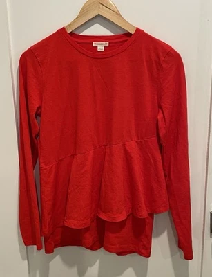 CREWCUTS J CREW NIÑAS TOP XL 16 Rojo Nuevo $39 Foto 1 de 3