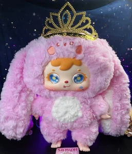 Samuel Sweetness 400%: Coniglietto Rosa 'Sweet Macaron', Occhi Speciali, NUOVO, Aperto, Card - Foto 1 di 4