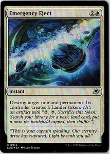 Emergency Eject U Edge of Eternities 14 Near Mint FOIL - Picture 1 of 1