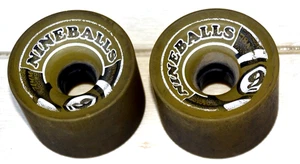 71mm Skateboard Rollen Nineballs GEBRAUCHT - Bild 1 von 4
