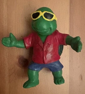 Figura De Colección Años 90 TMNT Teenage Mutant Ninja Turtles KNOCKOFF BOOTLEG ¡RARA!! - Imagen 1 de 5
