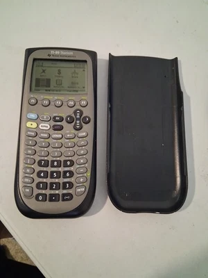 Texas Instruments TI-89 Titanium Graphing Calculator Black With Cover - Image 1 of 4