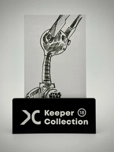 2024 Topps Chrome Star Wars Galaxy Sketch of Servant Droid 1/1 - Bild 1 von 2