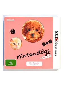 Nintendogs + Cats: Toy Poodle & New Friends Nintendo 3DS Complete with Manual - Picture 1 of 7