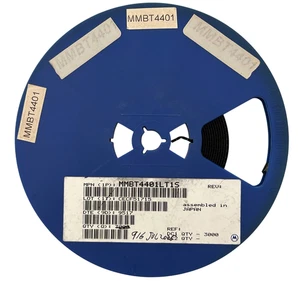 (916PIECE REEL) MMBT4401LT1S Motorola NPN Transistor 40V 600mA SOT-23 - Picture 1 of 1