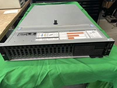 DELL EMC POWEREDGE R740 E38S SERVER WITH 2X proc & 128GB Ram / NO HD - Image 1 of 4
