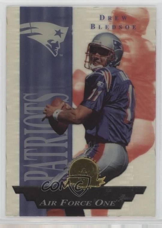 1996 Collector's Edge President's Reserve Air Force One /2500 Drew Bledsoe #20 - Image 1 of 2