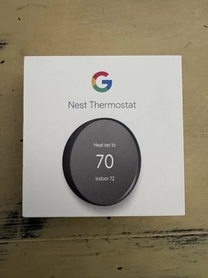 Google Nest Smart Thermostat, Charcoal - GA02081-US - Image 1 of 4