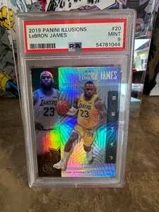 LeBron James #20 PSA 9 como nuevo (2019 Panini Illusions) - Imagen 1 de 2