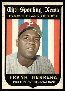 1959 Topps Frank Herrera Philadelphia Phillies #129 - Picture 1 of 2