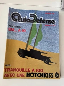 REVUE VINTAGE AUTO DEFENSE 1982 N° 13 - HOTCHKISS voir sommaire - Picture 1 of 2