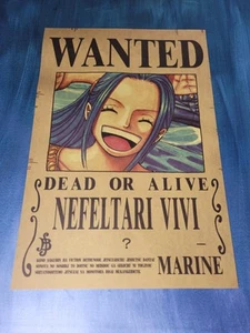 One Piece Nefeltari Vivi Wanted Dead Or Alive Poster - Bild 1 von 5
