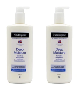 Neutrogena Deep Moisture Sensitive Bodylotion , 2x400ml EAN3574660527490 - Bild 1 von 1