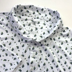 Polo de golf Southern Proper Performance homme XL MInt Juilip cocktail - Photo 1/7