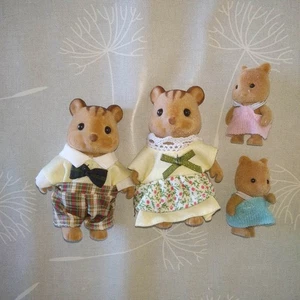SYLVANIAN FAMILIES / FOREST FRIENDS / PETITS MALINS MAPLE TOWN Famille Ecureuil - Picture 1 of 6