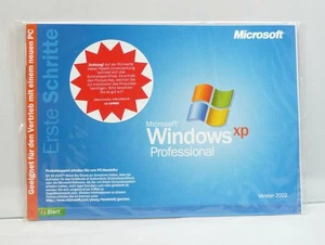 Microsoft Windows XP Professional - SB/OEM con CD - incl. SP3 - tedesco -NUOVO- - Foto 1 di 3