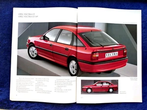 Opel Vectra A GL GLS CD GT GT 16V 4x4 Diamant V6 Exclusive Turbo Prospekt 2.1994 - Bild 1 von 11