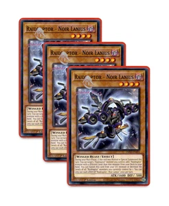 Yugioh! Raidraptor - Noir Lanius PHNI-EN004 (Común) 1ª Edición 3x - Imagen 1 de 1