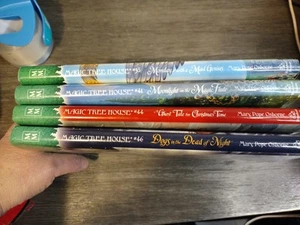 Magic Tree House Lot of 4 A Merlin Mission Hardcover Books Mary Pope Osborne - Picture 1 of 5