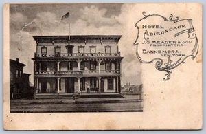 K32/ Dannemora New York Postcard c1910 Hotel Adirondack Meader Prop/ 447 - Picture 1 of 4