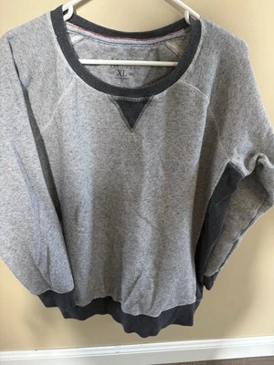 JACHS New York Oversized Size XL  XLarge Gray Long Sleeve Sweater Men's Crewneck - Image 1 of 4