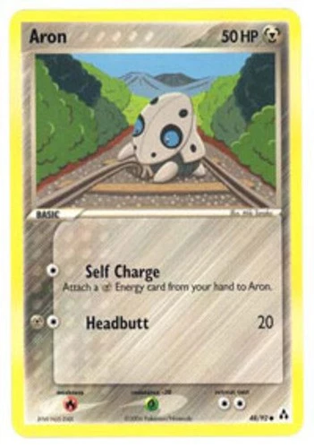 Pokemon - Aron - 48/92 - Common - EX Legend Maker - NM - Image 1 of 1