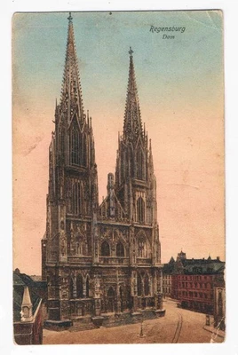 Künstler AK. Regensburg - Dom ( Dr. Trenkler Co.,Leipzig ) - Bild 1 von 2